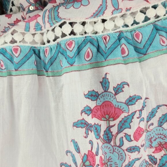 NWT Miss June Paris Ruffle Skirt Crop Top 2 Piece Set - Picture 8 of 12